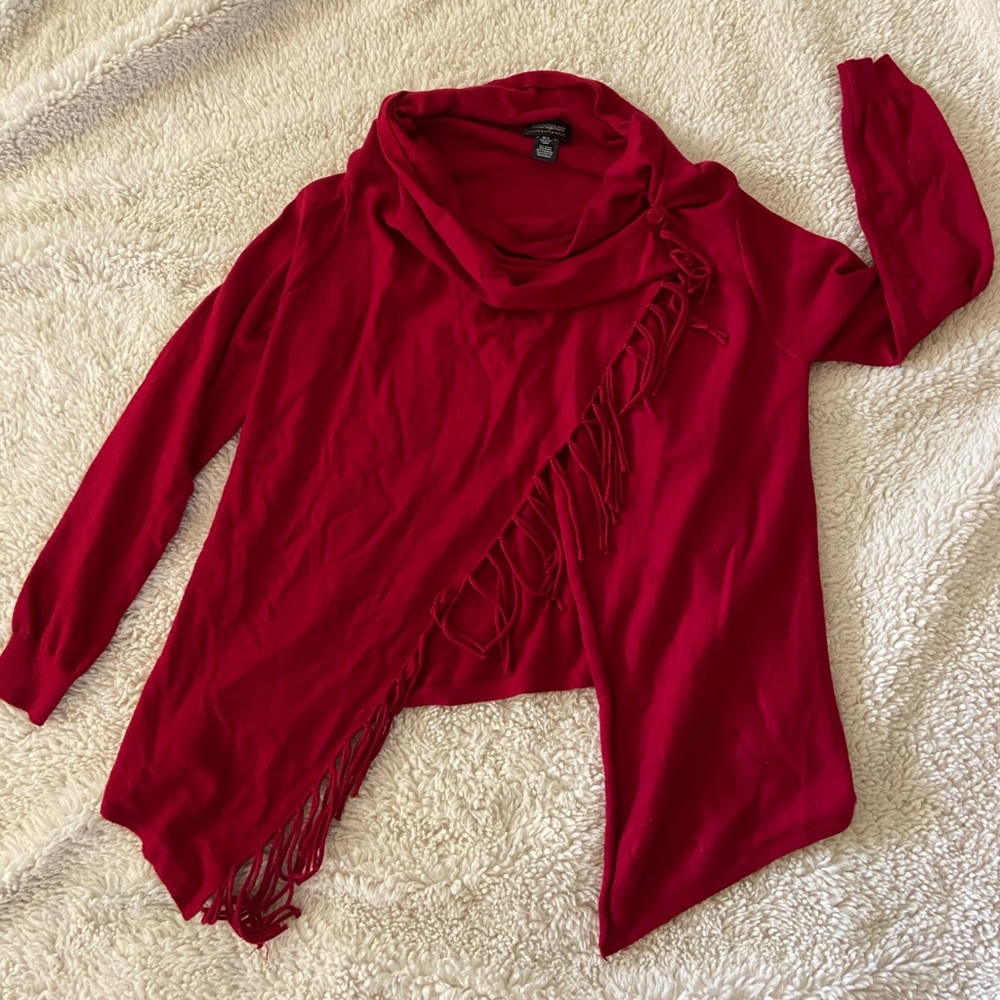 Wrap Shawl Red